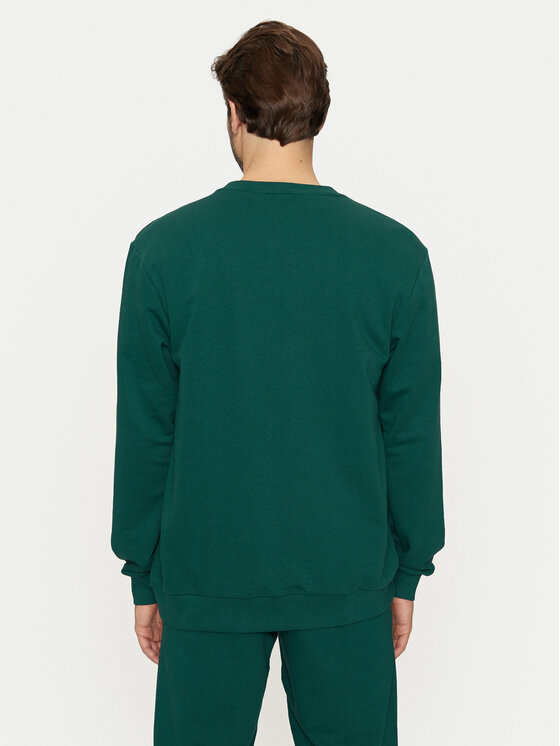 Fila Fila Majica dugih rukava Brustem FAM0343 Zelena Regular Fit