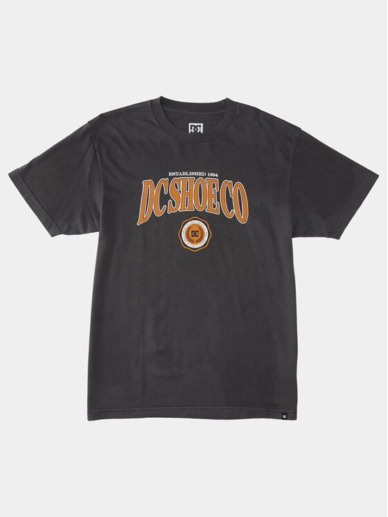 DC Shoes DC Shoes T-Shirt Tuition Tees ADYZT05273 Czarny Regular Fit