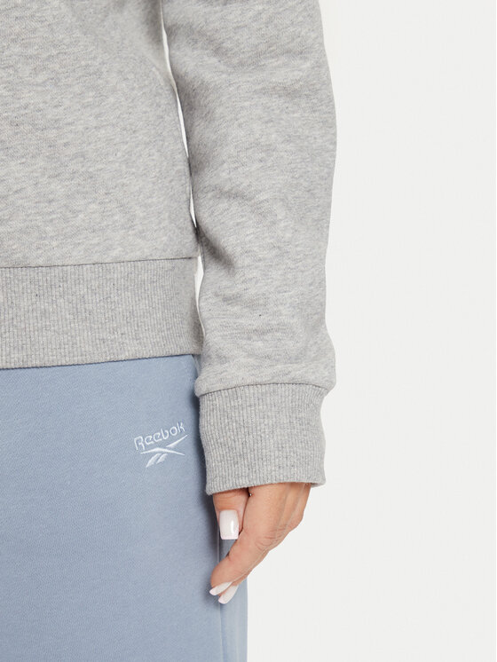 Reebok Reebok Світшот Court Sport FT Craw 100076214 Сірий Regular Fit