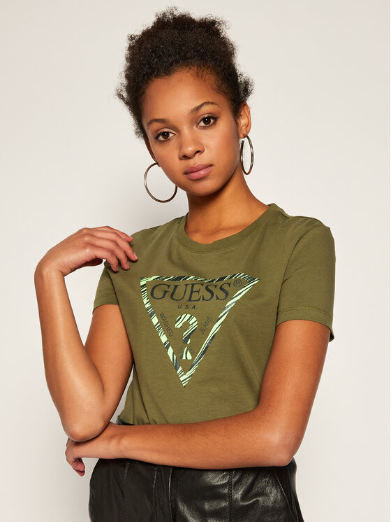 guess holographic shirt