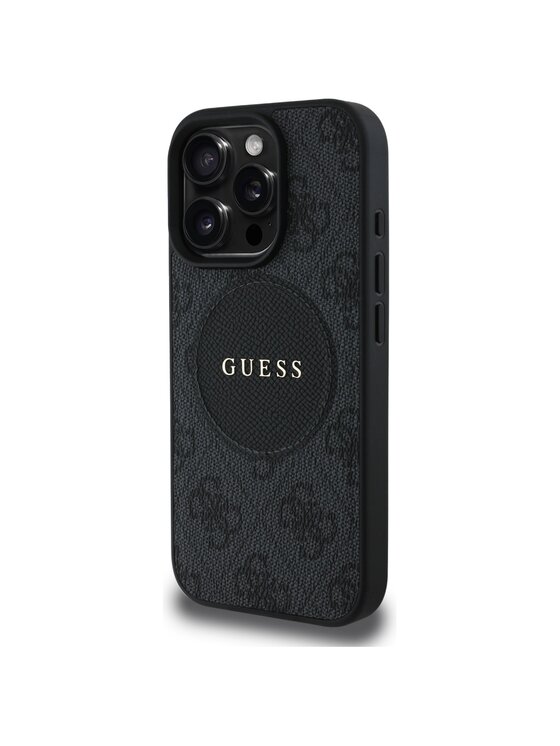 Guess Guess Etui na telefon iPhone 16 Pro Czarny