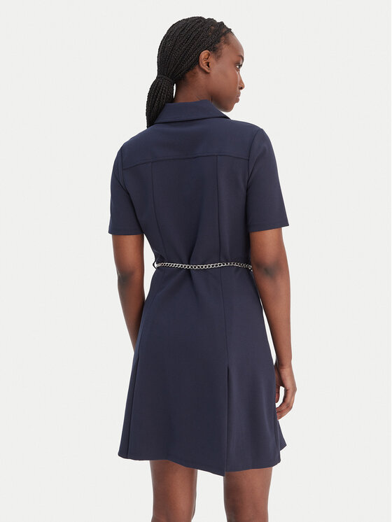 MICHAEL Michael Kors MICHAEL Michael Kors Hemdkleid MR683BX667 Dunkelblau Regular Fit