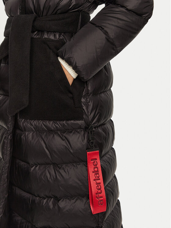 After Label After Label Vatovaná bunda Anversa A00060 Čierna Regular Fit
