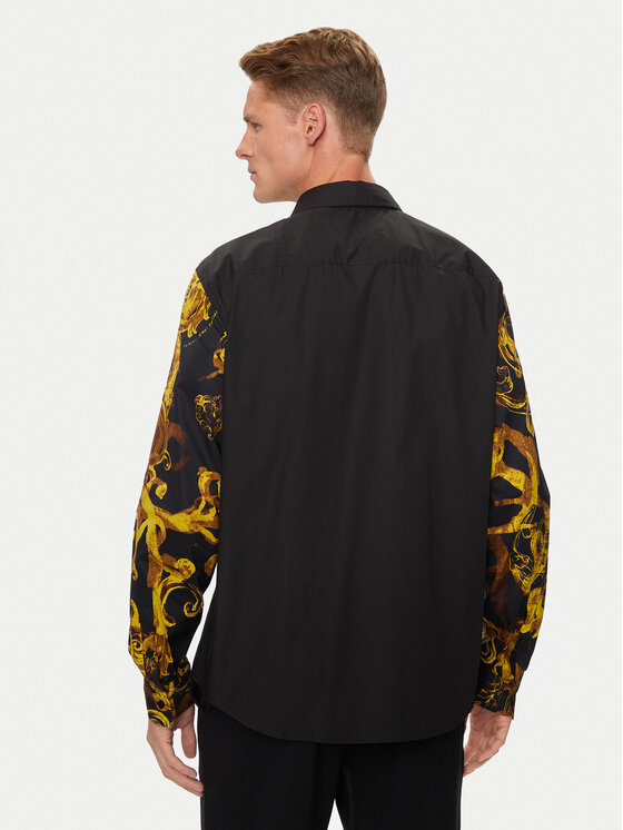 Versace Jeans Couture Versace Jeans Couture Πουκάμισο 76GAL2R2 Μαύρο Regular Fit