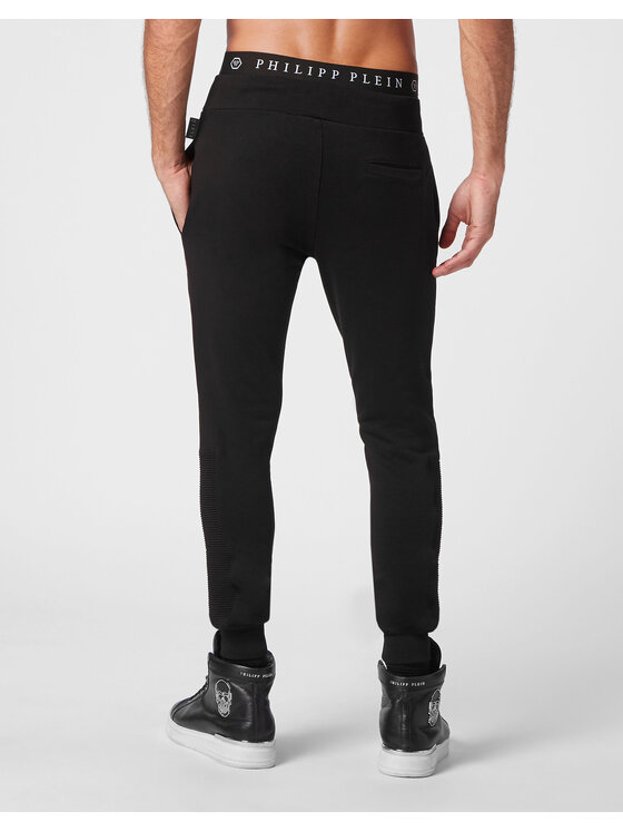 PHILIPP PLEIN PHILIPP PLEIN Joggery 445 Czarny Jogger Fit