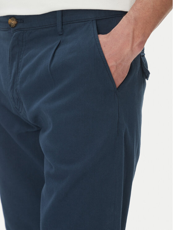 La Martina La Martina Шорти з тканини Vics MAB004 TL147 Cиній Regular Fit