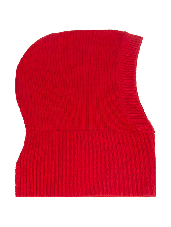 ALLORA BE UNIQUE ALLORA BE UNIQUE Balaclava z wełny Rosso