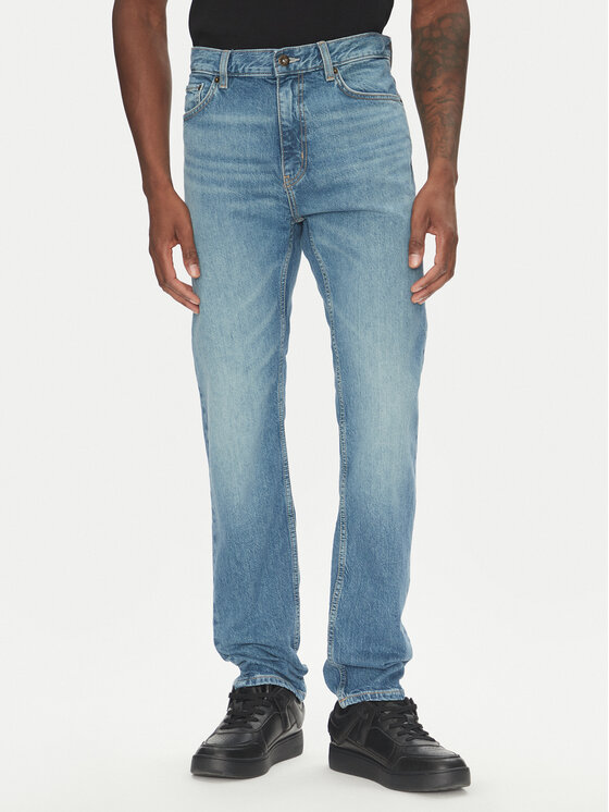 HUGO HUGO Farmer Ash 50541582 Kék Regular Fit