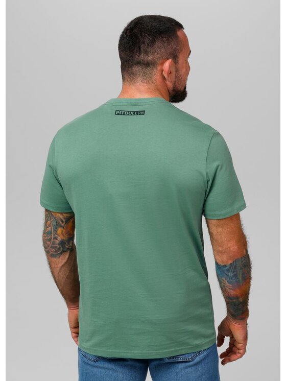 PITBULL PITBULL T-Shirt HILLTOP Zielony Regular Fit