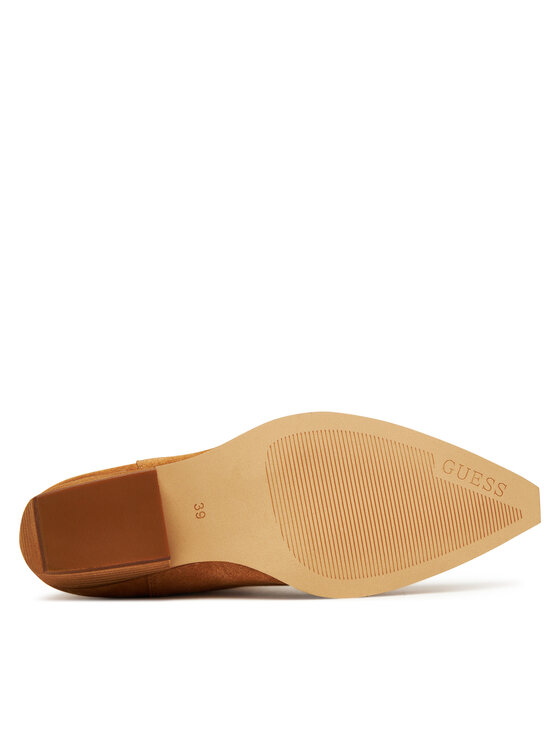 Guess Guess Kaubojiški batai FLTLN2 SUE10 Ruda