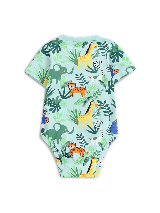 Coccodrillo Coccodrillo Body dziecięce WC5112204TBN Zielony