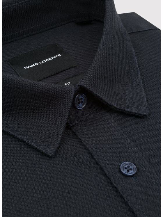 Pako Lorente Pako Lorente Koszula P26WN-1X-029 Granatowy Slim Fit