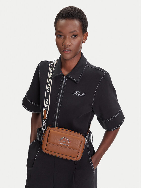 KARL LAGERFELD KARL LAGERFELD Ročna torba A3W30317 Rjava