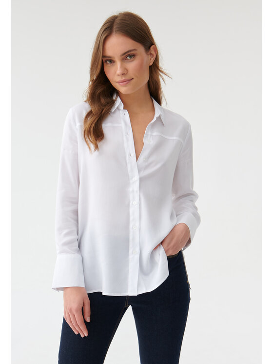 TATUUM TATUUM Košeľa PRECJA Biela Classic Fit