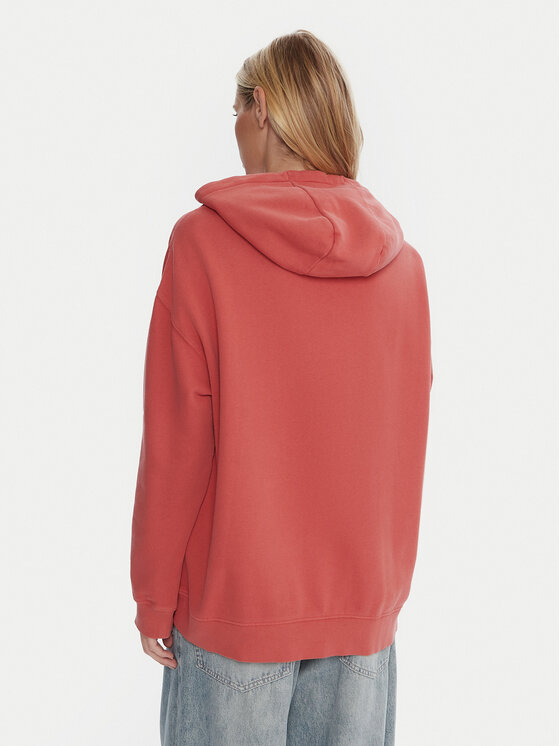 Quiksilver Quiksilver Felpa Esential Hoodie EQWFT03191 Corallo Regular Fit