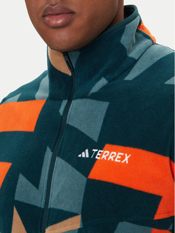 adidas adidas Флісовий реглан Terrex Multi Printed JM0137 Кольоровий Regular Fit