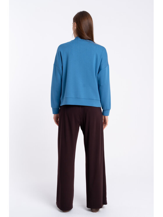 CLICK CLICK Ζακέτα 71-0046 Μπλε Regular Fit