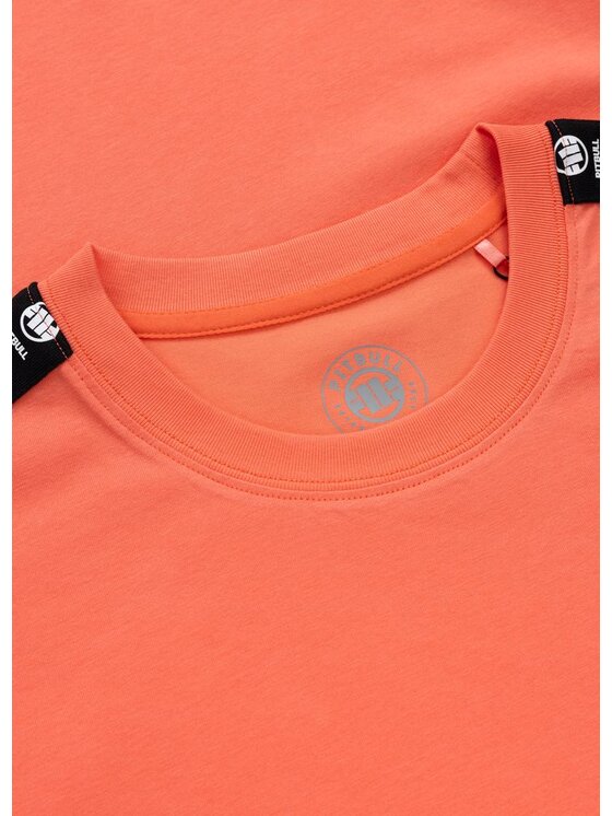 PITBULL PITBULL T-Shirt AUTOMATIC Pomarańczowy Regular Fit