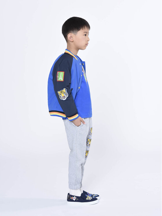 Kenzo Kids Kenzo Kids Sporta bikses K24289 S Pelēks Regular Fit