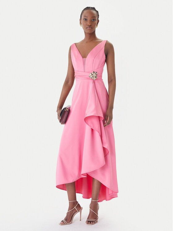 Rinascimento Rinascimento Coctailkleid CFC0127853003 Rosa Slim Fit