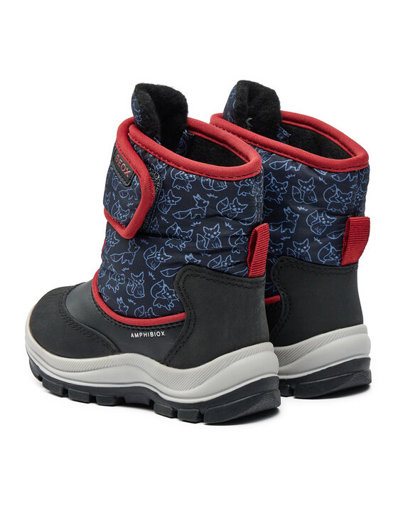 Geox Geox Μπότες Χιονιού B Flanfil Boy B Abx B263VE 0BCMN C0048 M Μαύρο