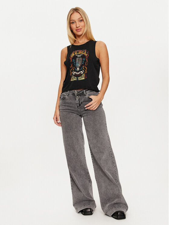 Noisy May Noisy May Marškinėliai Max 27033890 Juoda Regular Fit