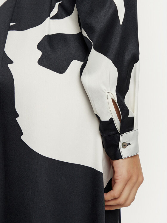 ONLY ONLY Haljina košulja Jane 15336733 Crna Regular Fit