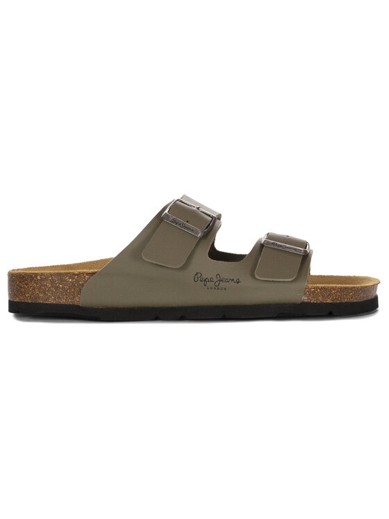 Pepe Jeans Pepe Jeans Klapki PLS90639-771 Zielony