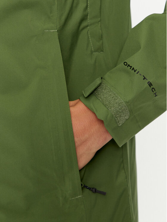 Columbia Columbia Яке за дъжд Ampli-Dry™ II 2071061 Зелен Regular Fit