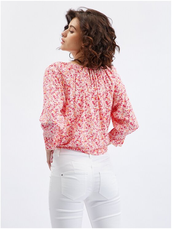 Orsay Orsay Bluzka 619143242000__34 Pomarańczowy Regular Fit