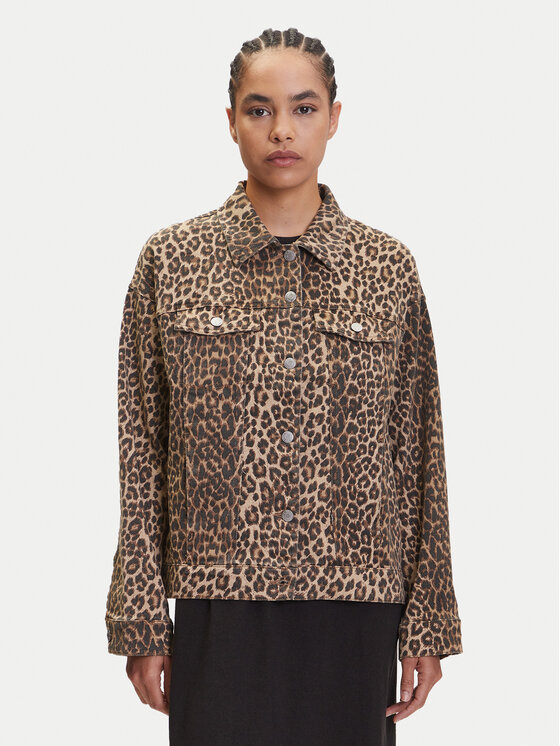 Vero Moda Damska 'Kurtka jeansowa, rozmiar XXL, Brązowa, Tessa 10329961