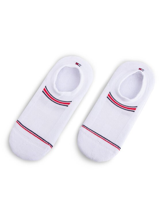 Tommy Hilfiger Tommy Hilfiger Sada 2 párů kotníkových ponožek unisex 392023001 Bílá