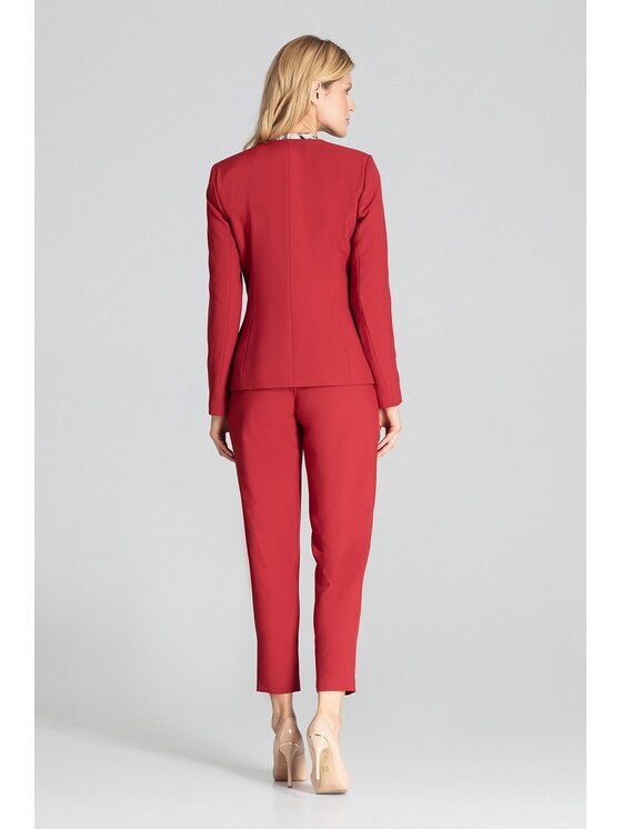 FIGL FIGL Σακάκι M678 Μπορντό Regular Fit