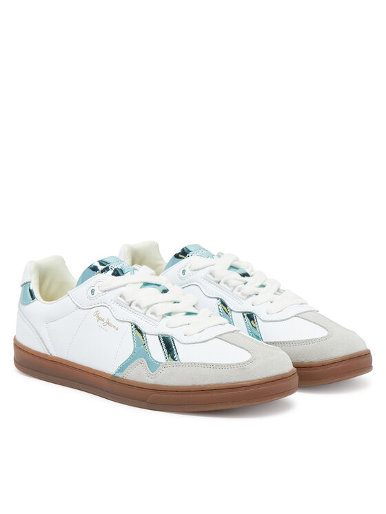 Pepe Jeans Pepe Jeans Sneakersy Ball Rise W PLS00037 Bílá