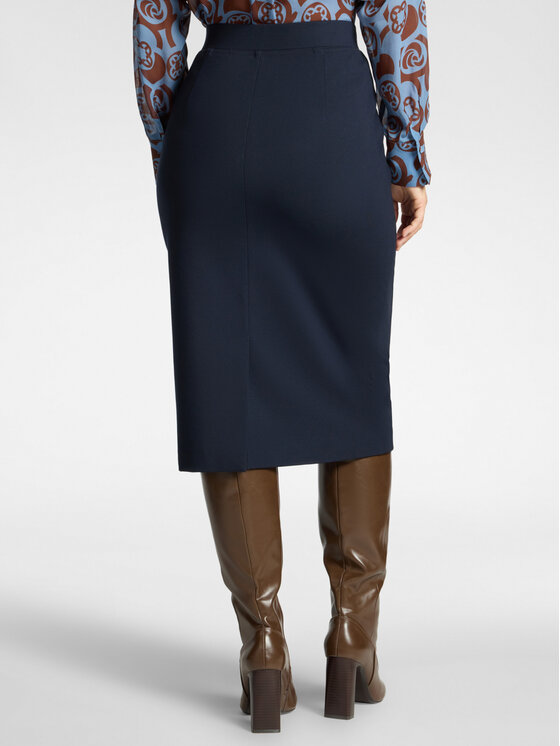 Elena Mirò Elena Mirò Gonna midi 1801Z100073N034 Blu Baggy Fit