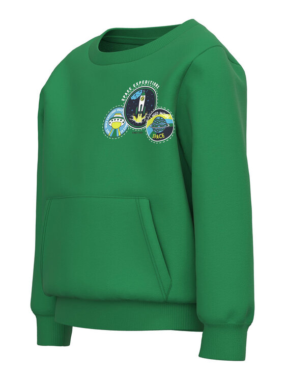 NAME IT NAME IT Felpa 13218854 Verde Regular Fit
