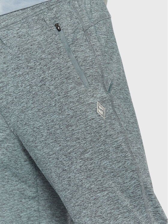 Skechers Skechers Sportinės kelnės Ultra Go M1PT77 Mėlyna Tapered Fit