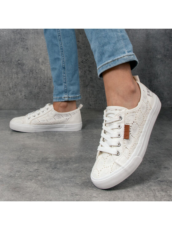Big Star Shoes Big Star Shoes Tenniskingad W274925 Valge