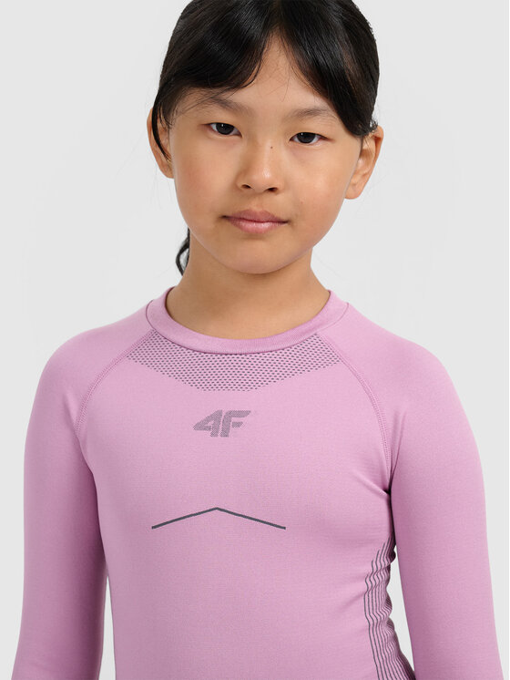 4F 4F Komplet bielizny termoaktywnej SKI UNDERWEAR Różowy jasny