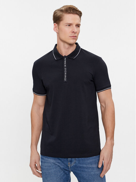 Armani Exchange Armani Exchange Polo 8NZF71 ZJH2Z 1510 Blu scuro Regular Fit