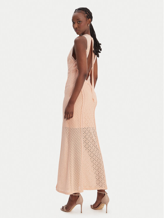 Guess Guess Sommerkleid W6GK16 K2953 Orange Slim Fit