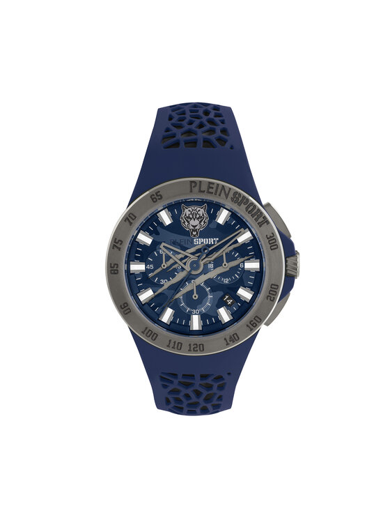 Plein Sport Ročna Ura Thunderstorm Chrono PSABA0223 Modra