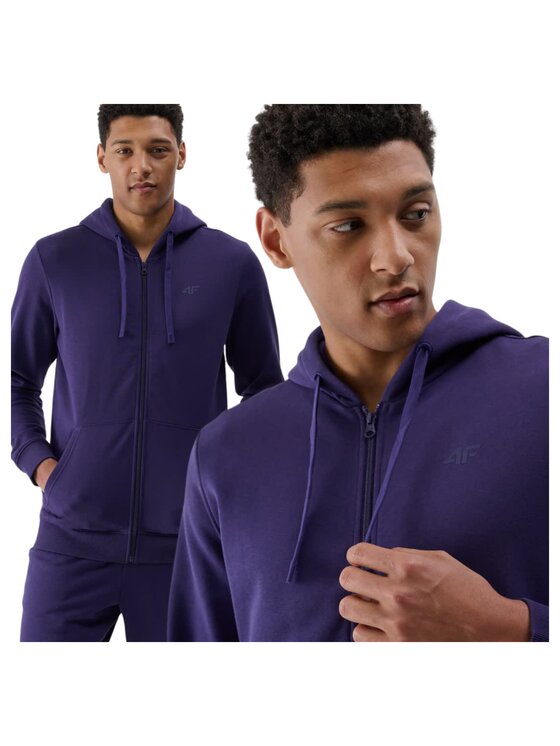 4F 4F Felpa 4FWMM00TSWSM1768-31S Blu Regular Fit