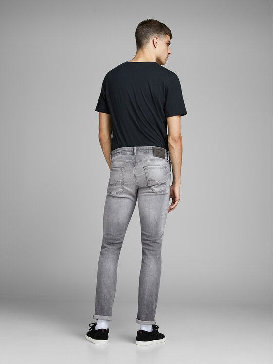 Jack & Jones Jack & Jones Jeansy Glenn 12147024 Szary Slim Fit