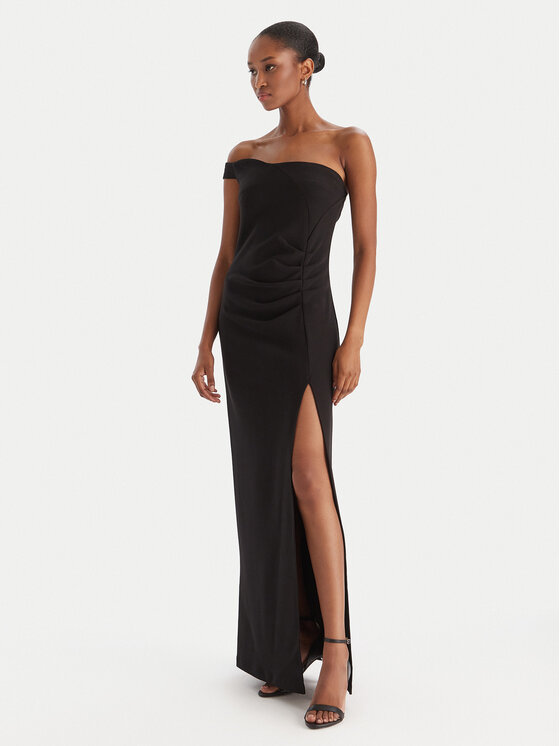 Eleh Eleh Abendkleid EFW250217 Schwarz Regular Fit