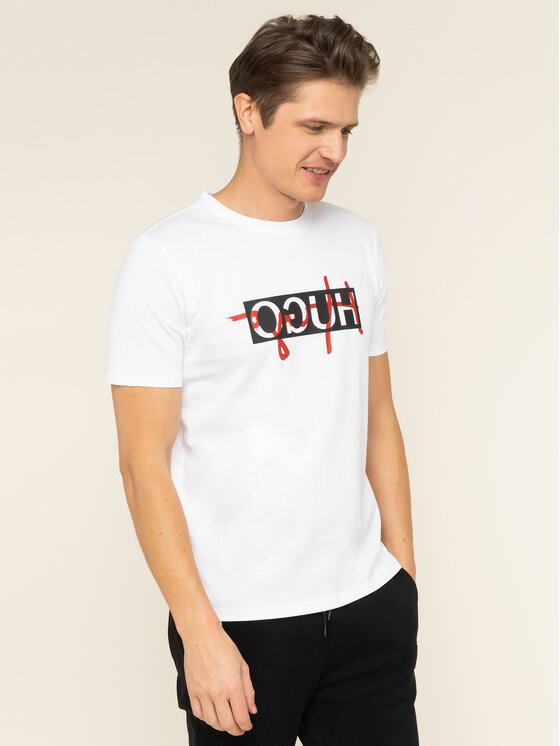 Hugo T Shirt Unisex Dicagolino 201 B l Regular Fit Modivo.cz