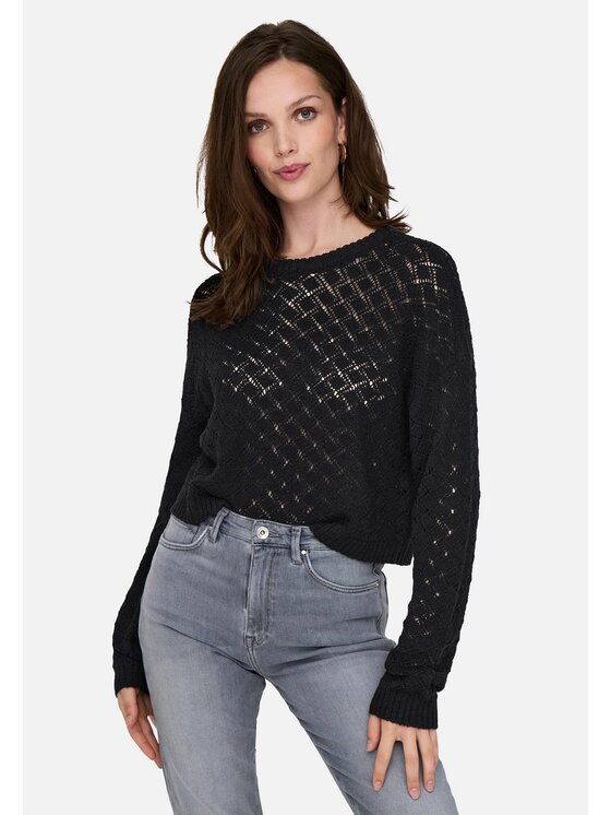 ONLY ONLY Maglione 15335109-BLA Nero Regular Fit