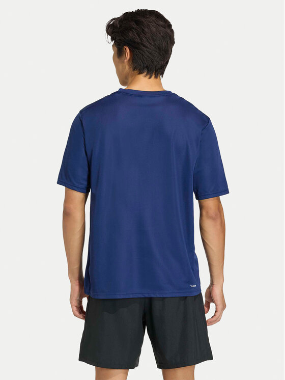 adidas adidas Тениска от техническо трико Workout Essentials Base KD5457 Тъмносин Regular Fit