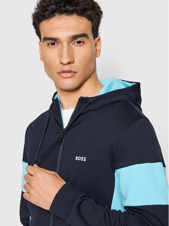 BOSS Boss Trenirka 50469517 Mornarsko modra Regular Fit