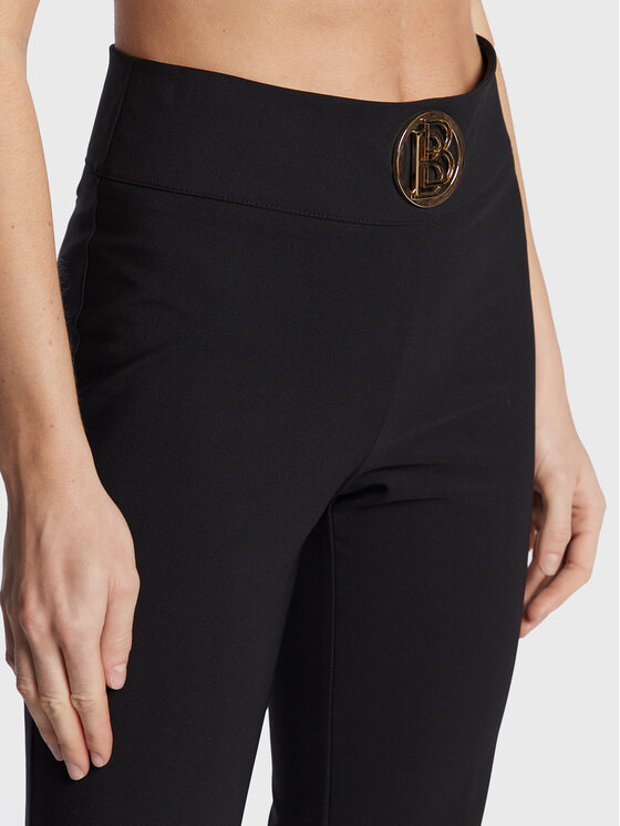 Babylon Штани з тканини R_MF0612 Чорний Regular Fit | Modivo.ua